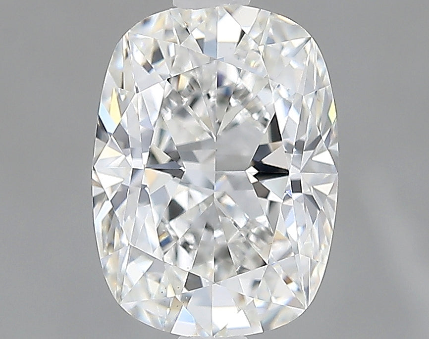 Lab-Grown 1.70 Carat Cushion Brilliant Diamond color E Clarity VS1, precious stones, engagement diamonds