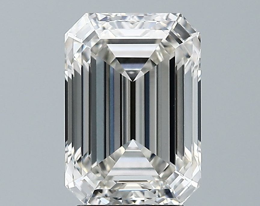Lab-Grown 3.02 Carat Emerald Cut Diamond color H Clarity VS1 With GIA Certificate, precious stones, engagement diamonds