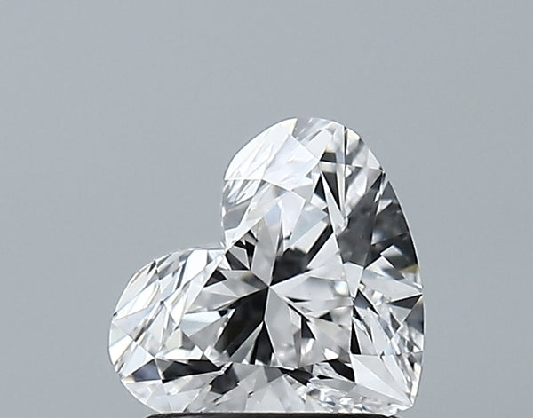 Lab-Grown 1.09 Carat Heart Shape Diamond color E Clarity VS1 With GIA Certificate, precious stones, engagement diamonds
