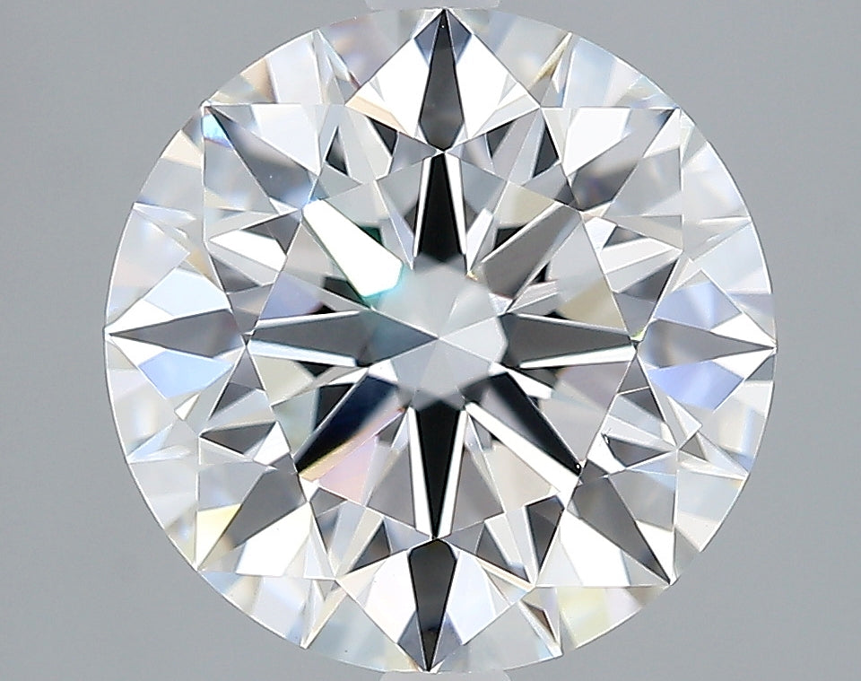 Lab-Grown 3.25 Carat Round Brilliant Diamond color E Clarity VVS2, precious stones, engagement diamonds
