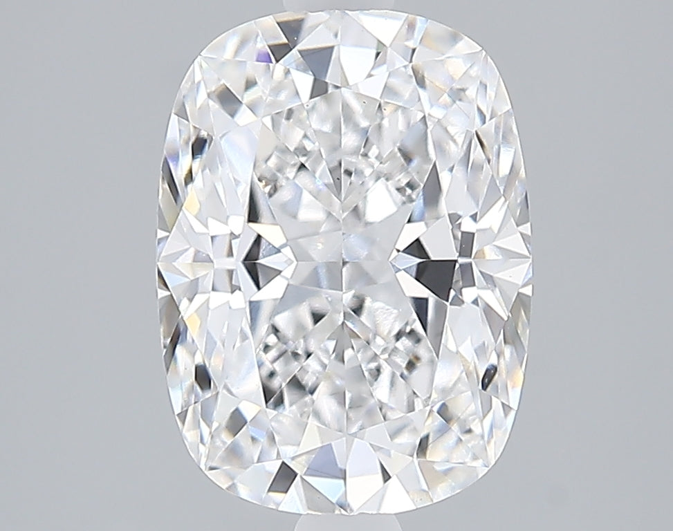 Lab-Grown 2.43 Carat Cushion Brilliant Diamond color D Clarity VS1 With GIA Certificate, precious stones, engagement diamonds