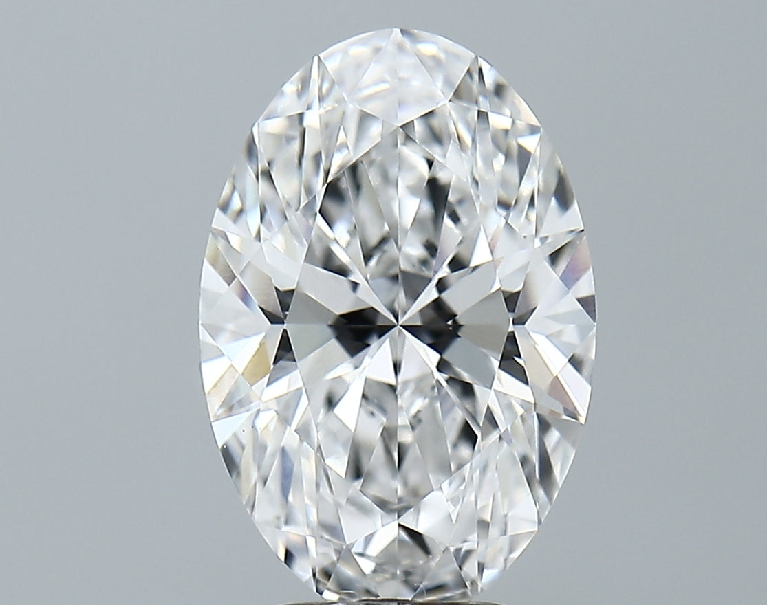 Lab-Grown 3.72 Carat Oval Shape Diamond color D Clarity VS1, precious stones, engagement diamonds