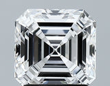 Lab-Grown 2.01 Carat Asscher Cut Diamond color D Clarity VVS2 With GIA Certificate, precious stones, engagement diamonds