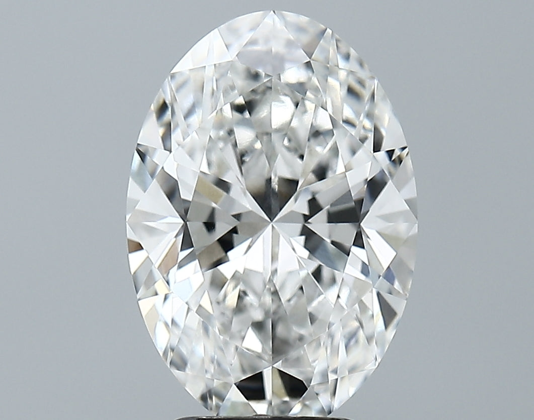 Lab-Grown 3.64 Carat Oval Shape Diamond color E Clarity VVS2, precious stones, engagement diamonds