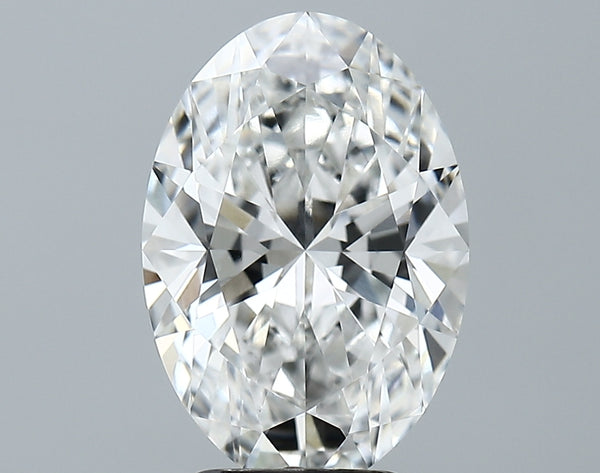 Lab-Grown 3.64 Carat Oval Shape Diamond color E Clarity VVS2, precious stones, engagement diamonds
