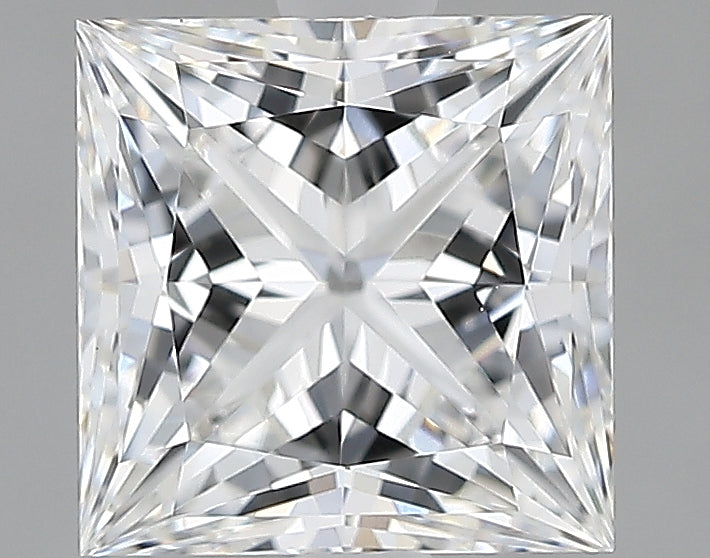 Lab-Grown 1.88 Carat Princess Cut Diamond color D Clarity VVS2, precious stones, engagement diamonds