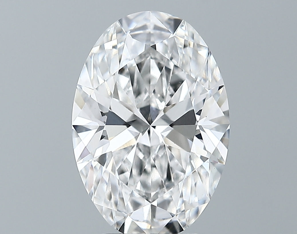 Lab-Grown 3.30 Carat Oval Shape Diamond color E Clarity VVS2, precious stones, engagement diamonds