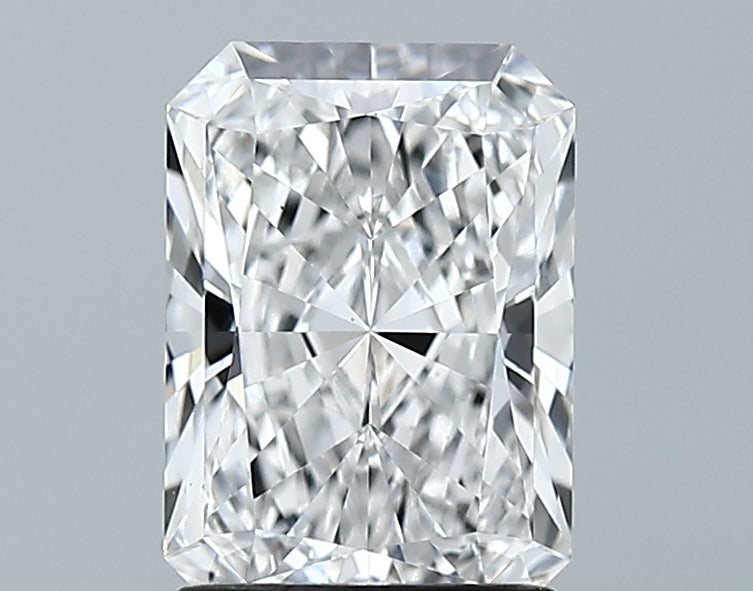 Lab-Grown 1.86 Carat Radiant Cut Diamond color D Clarity VS1, precious stones, engagement diamonds