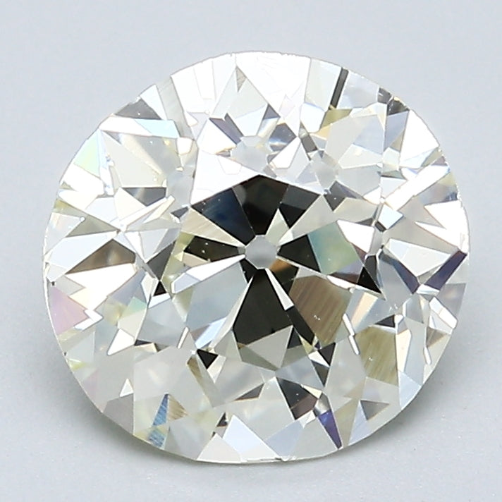 2.91 Carat Old European Cut Estate Natural Mined Diamond N Color VS2 Clarity With GIA Certificate, natural diamonds, precious stones, engagement diamonds