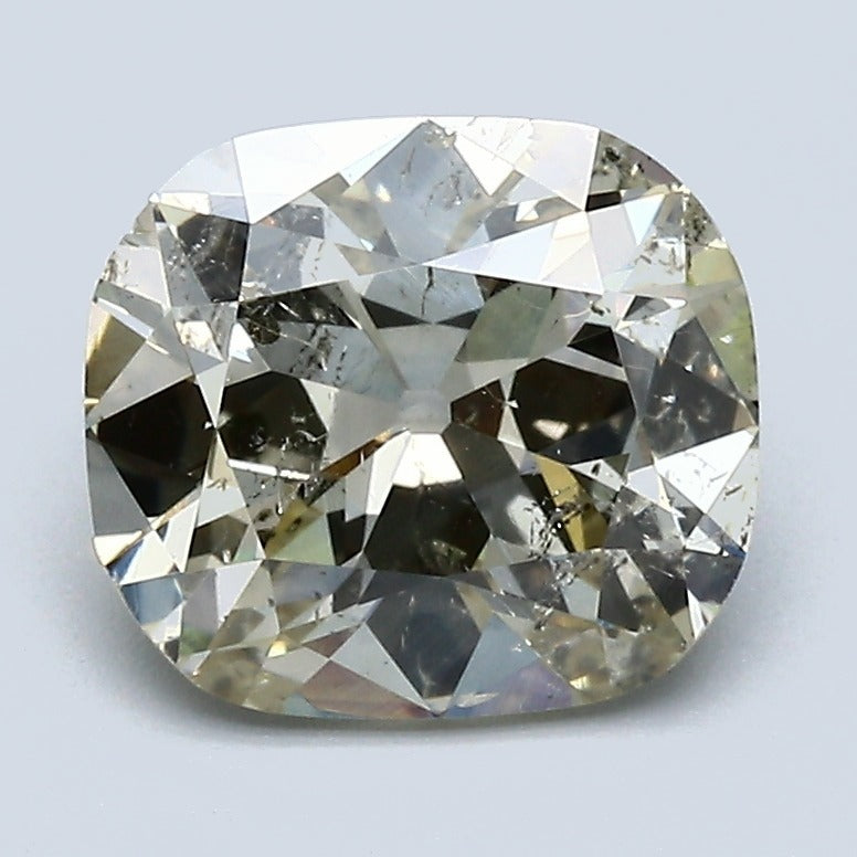 2.14 Carat Old Miner Cut Diamond Rare FANCY YELLOW BROWN-I1 Natural GIA Certified, natural diamonds, precious stones, engagement diamonds