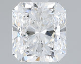 Lab-Grown 1.43 Carat Radiant Cut Diamond color E Clarity VVS2 With GIA Certificate, precious stones, engagement diamonds