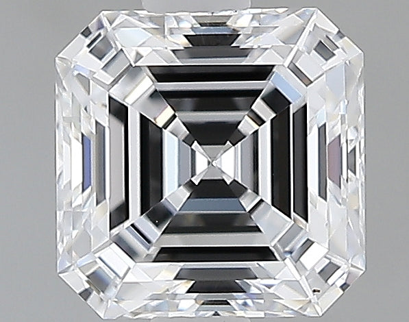 Lab-Grown 1.01 Carat Asscher Cut Diamond color D Clarity VVS2, precious stones, engagement diamonds