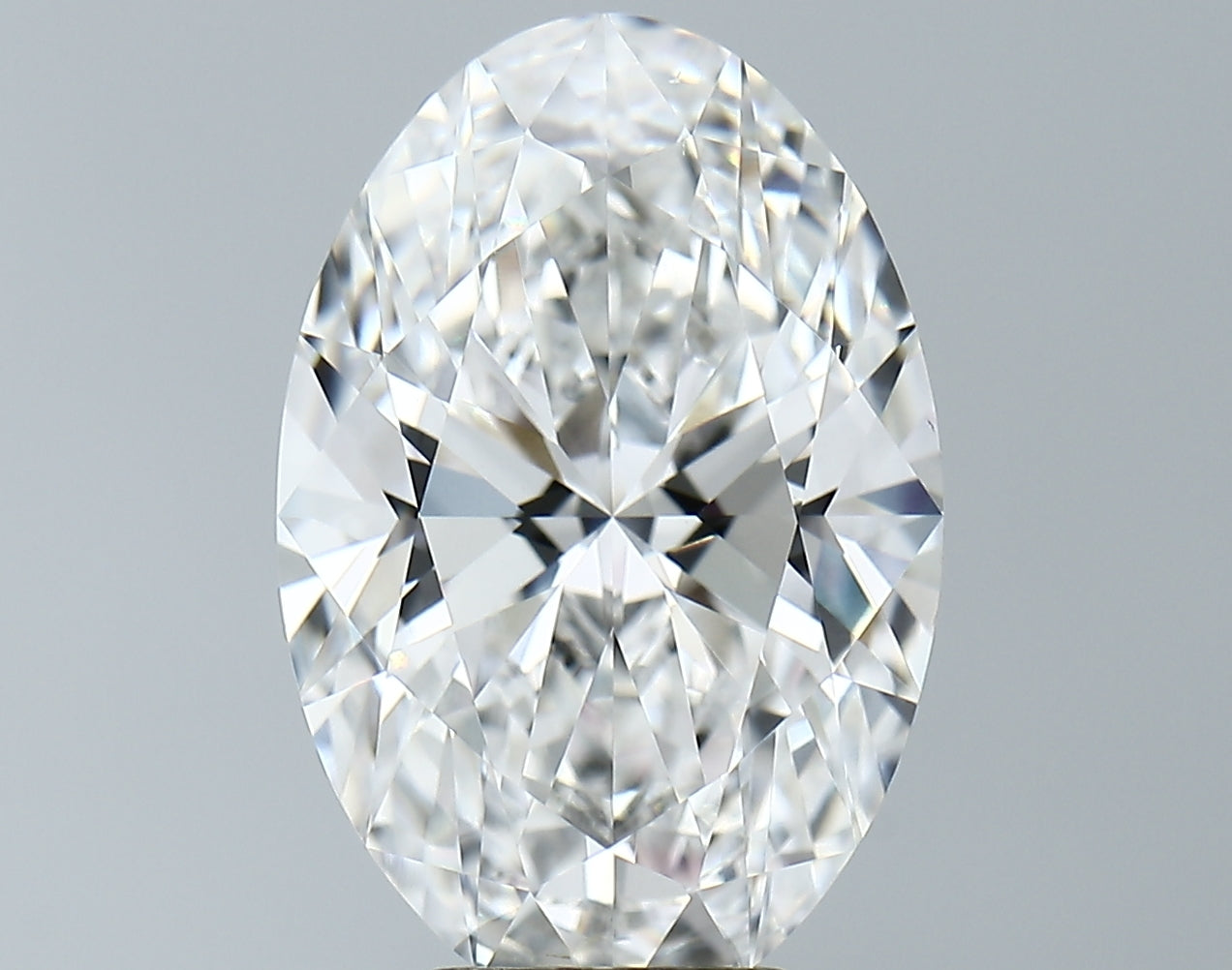 Lab-Grown 6.37 Carat Oval Shape Diamond color E Clarity VVS2, precious stones, engagement diamonds