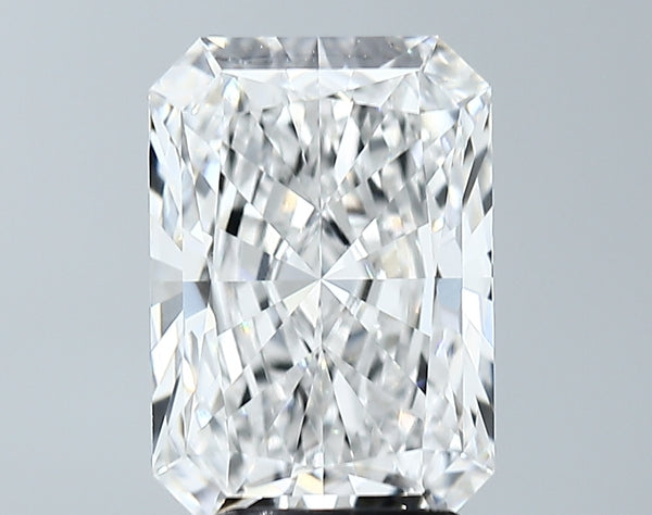 Lab-Grown 3.59 Carat Radiant Cut Diamond color E Clarity VVS1 With GIA Certificate, precious stones, engagement diamonds