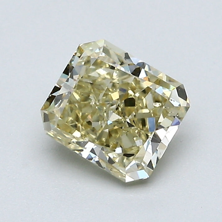 1.02 Carat Radiant Cut Natural Mined Diamond Fancy Yellow Brown Color SI1 Clarity With GIA Certificate, natural diamonds, precious stones, engagement diamonds