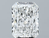 Lab-Grown 3.22 Carat Radiant Cut Diamond color F Clarity VVS1 With GIA Certificate, precious stones, engagement diamonds