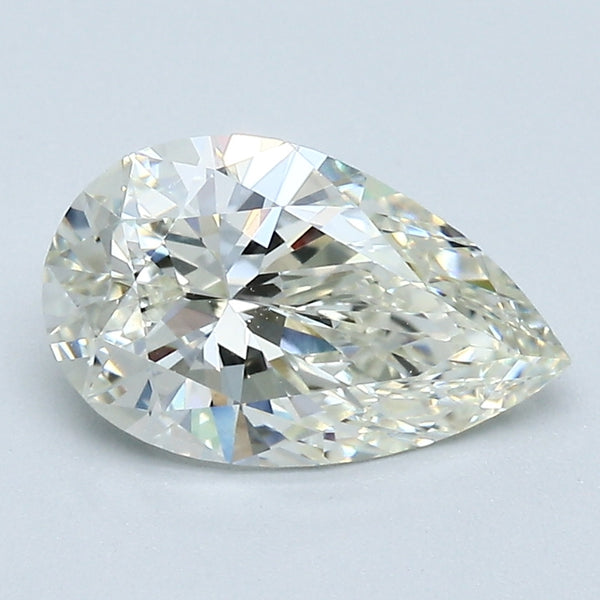 1.58 Carat Pear Shape Natural Mined Diamond K Color VVS2 Clarity With GIA Certificate, natural diamonds, precious stones, engagement diamonds