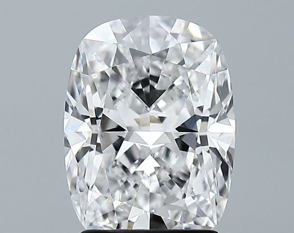 Lab-Grown 2.34 Carat Cushion Brilliant Diamond color D Clarity VS1, precious stones, engagement diamonds