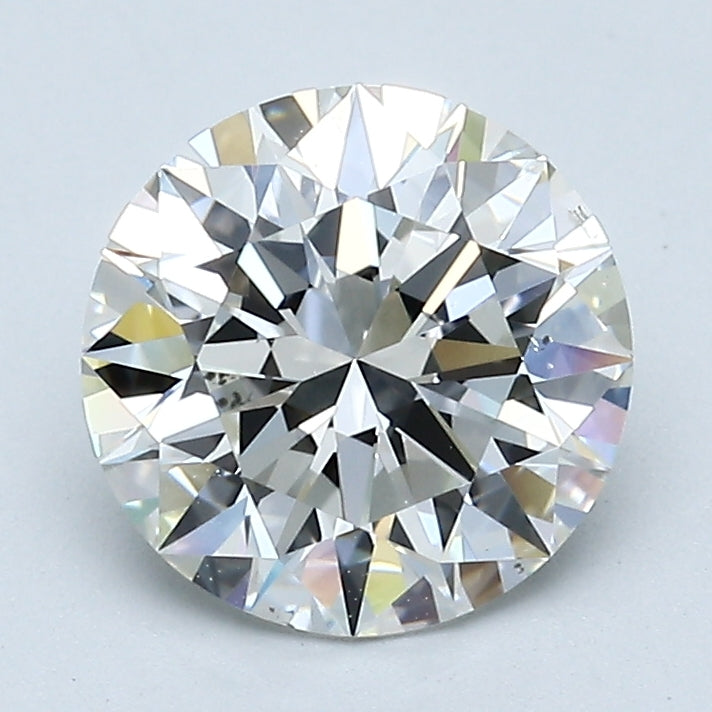 2.06 Ct Round Brilliant Diamond Natural Loose G-SI1 GIA, natural diamonds, precious stones, engagement diamonds