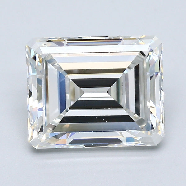 3.56 Carat Emerald Cut Natural Mined Diamond H Color VS1 Clarity With GIA Certificate, natural diamonds, precious stones, engagement diamonds