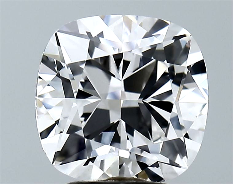 Lab-Grown 3.13 Carat Square Cushion Cut Diamond color E Clarity VVS2 With GIA Certificate, precious stones, engagement diamonds