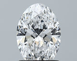 Lab-Grown 1.31 Carat Oval Shape Diamond color D Clarity VS1 With GIA Certificate, precious stones, engagement diamonds