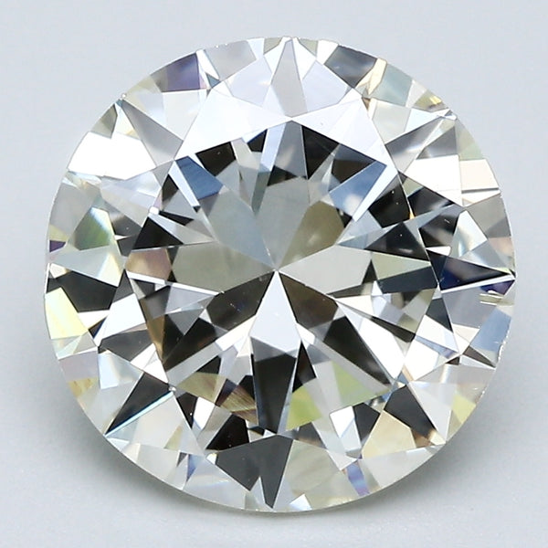 3.85 Carat Round Brilliant Natural Mined Diamond K Color SI1 Clarity With GIA Certificate, natural diamonds, precious stones, engagement diamonds