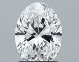 Lab-Grown 1.54 Carat Oval Shape Diamond color E Clarity VVS2 With GIA Certificate, precious stones, engagement diamonds