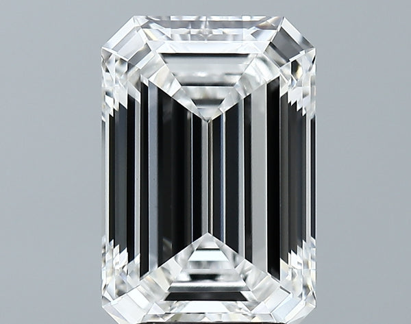 Lab-Grown 4.11 Carat Emerald Cut Diamond color E Clarity VVS2 With GIA Certificate, precious stones, engagement diamonds