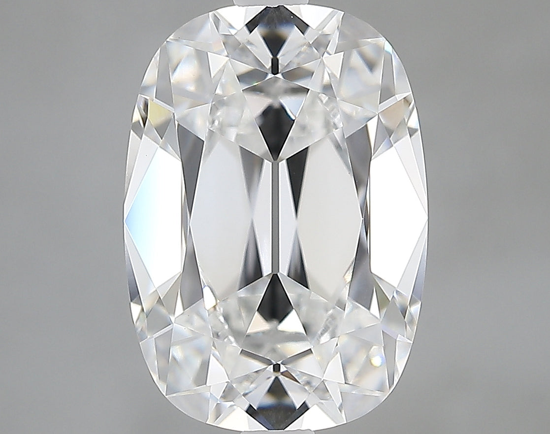 Lab-Grown 3.43 Carat Antique Cushion Cut Diamond color E Clarity VVS2 With GIA Certificate, precious stones, engagement diamonds