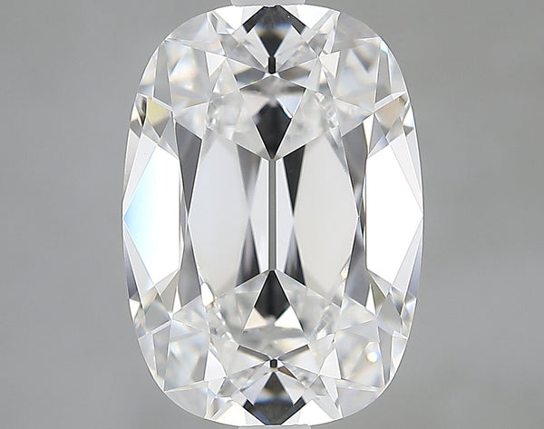 Lab-Grown 3.43 Carat Antique Cushion Cut Diamond color E Clarity VVS2 With GIA Certificate, precious stones, engagement diamonds