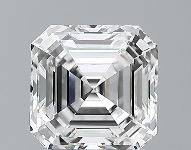 Lab-Grown 1.60 Carat Asscher Cut Diamond color D Clarity VVS2 With GIA Certificate, precious stones, engagement diamonds