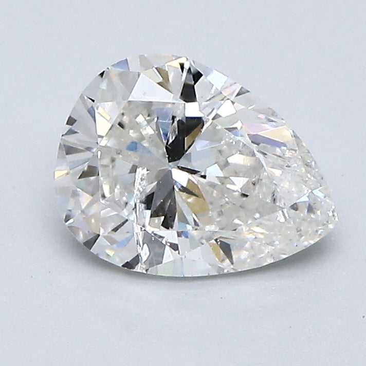 1.20 Carat Pear Shape Natural Mined Diamond G Color I2 Clarity With GIA Certificate, natural diamonds, precious stones, engagement diamonds