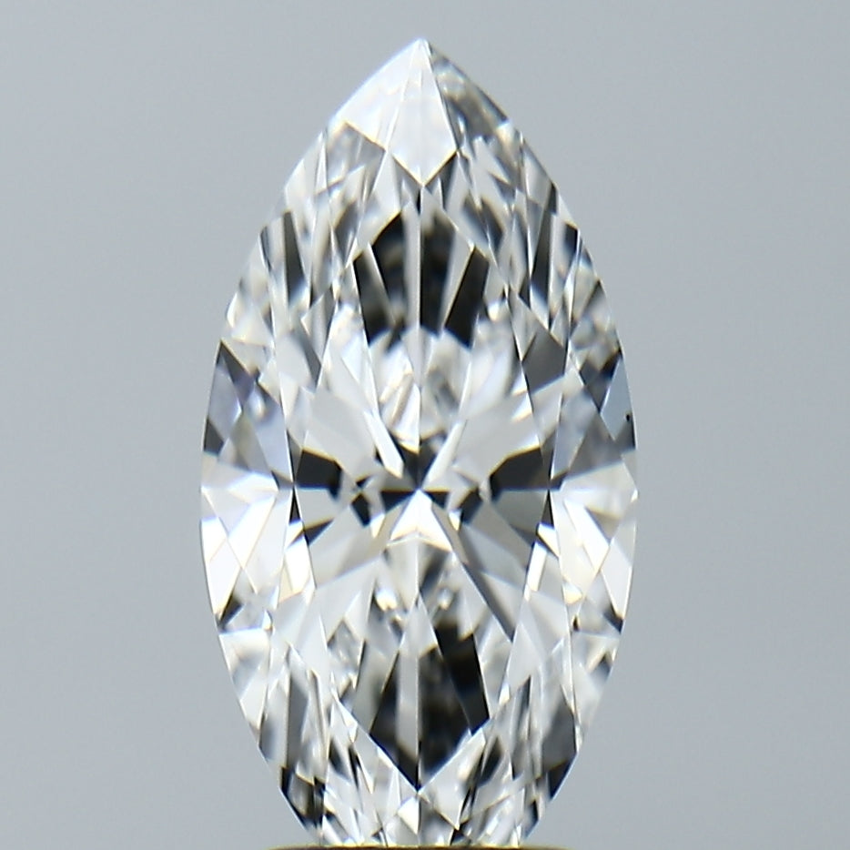 Lab-Grown 2.72 Carat Marquis Shape Diamond color E Clarity VVS1, precious stones, engagement diamonds