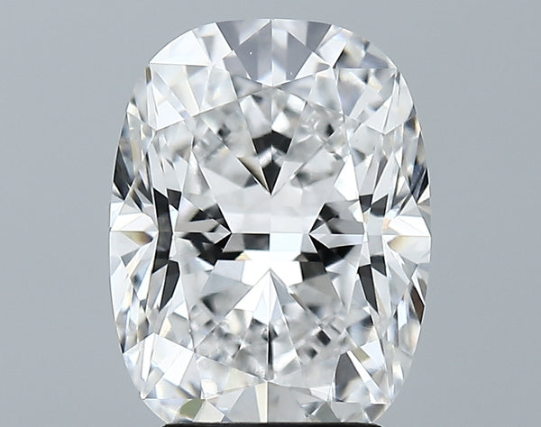 Lab-Grown 3.70 Carat Cushion Brilliant Diamond color D Clarity VS1 With GIA Certificate, precious stones, engagement diamonds