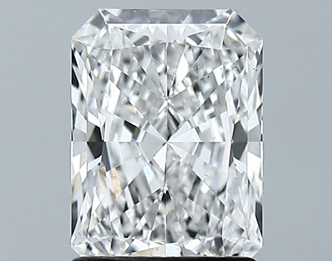 Lab-Grown 1.56 Carat Radiant Cut Diamond color D Clarity VS1, precious stones, engagement diamonds