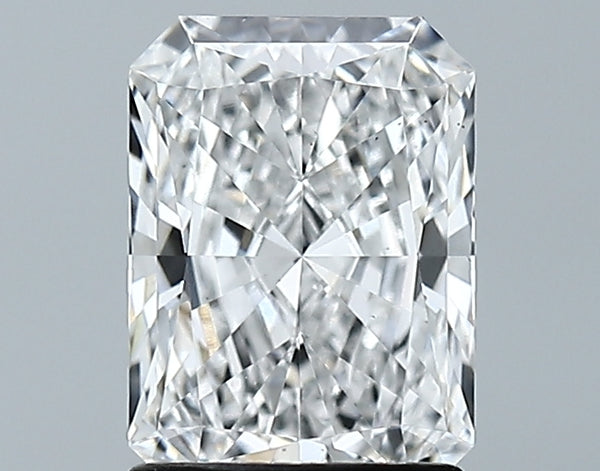 Lab-Grown 1.56 Carat Radiant Cut Diamond color D Clarity VS1, precious stones, engagement diamonds