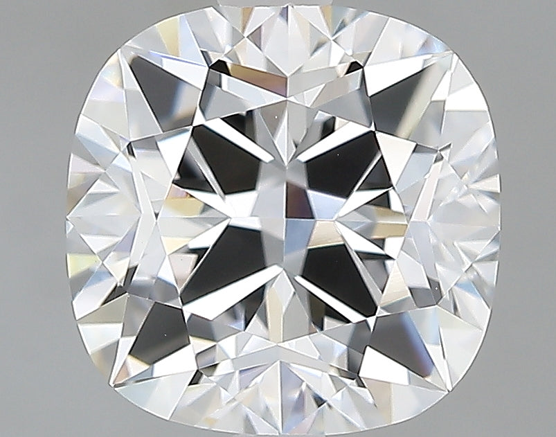 Lab-Grown 2.29 Carat Square Cushion Cut Diamond color E Clarity VVS2, precious stones, engagement diamonds