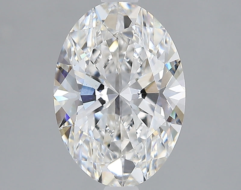 Lab-Grown 2.14 Carat Oval Shape Diamond color F Clarity VS2 With GIA Certificate, precious stones, engagement diamonds