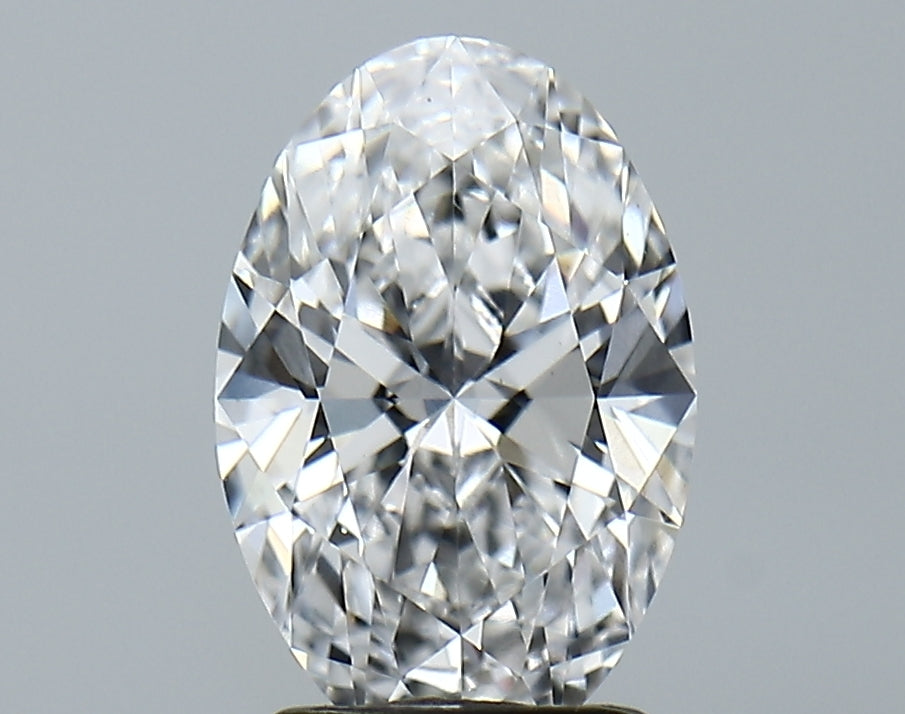 Lab-Grown 2.14 Carat Oval Shape Diamond color D Clarity VVS2 With GIA Certificate, precious stones, engagement diamonds