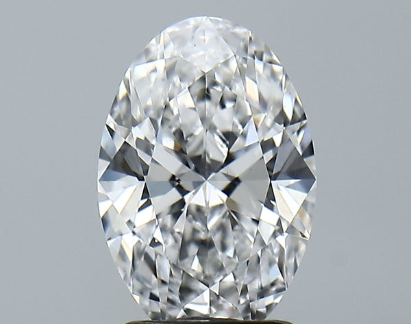 Lab-Grown 2.14 Carat Oval Shape Diamond color D Clarity VVS2 With GIA Certificate, precious stones, engagement diamonds