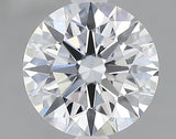 Lab-Grown 1.53 Carat Round Brilliant Diamond color D Clarity VVS2 With GIA Certificate, precious stones, engagement diamonds