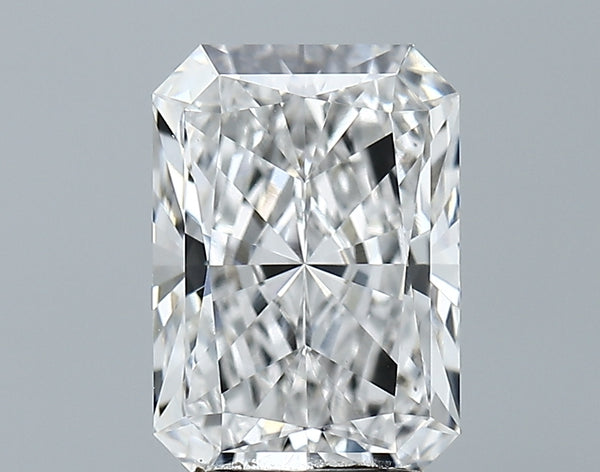 Lab-Grown 2.89 Carat Radiant Cut Diamond color E Clarity VVS2 With GIA Certificate, precious stones, engagement diamonds