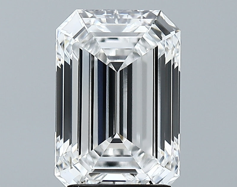 Lab-Grown 2.79 Carat Emerald Cut Diamond color E Clarity VVS2 With GIA Certificate, precious stones, engagement diamonds