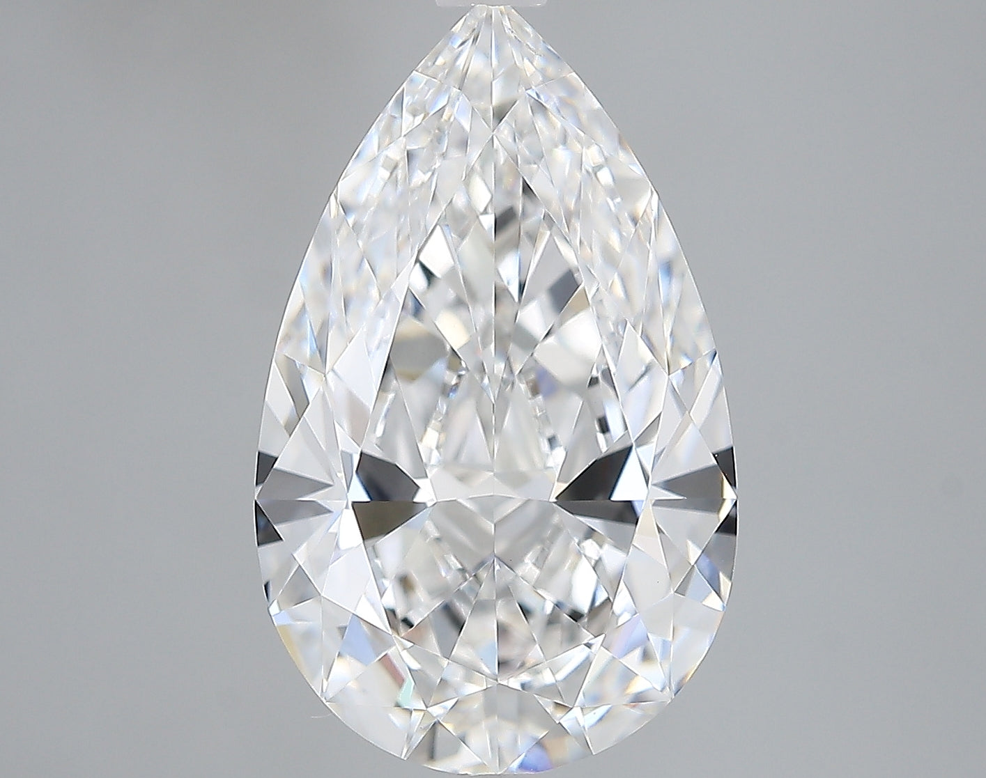 Lab-Grown 3.63 Carat Pear Shape Diamond color D Clarity VVS2, precious stones, engagement diamonds