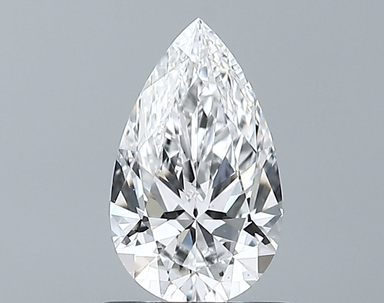 Lab-Grown 0.92 Carat Pear Shape Diamond color E Clarity VS1, precious stones, engagement diamonds