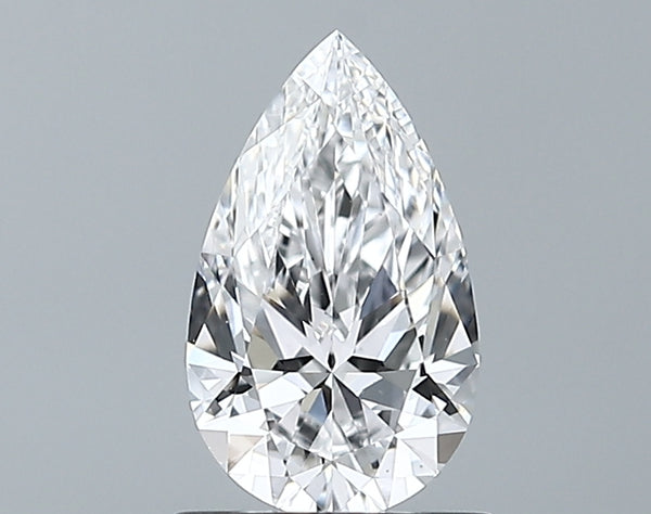 Lab-Grown 0.92 Carat Pear Shape Diamond color E Clarity VS1, precious stones, engagement diamonds