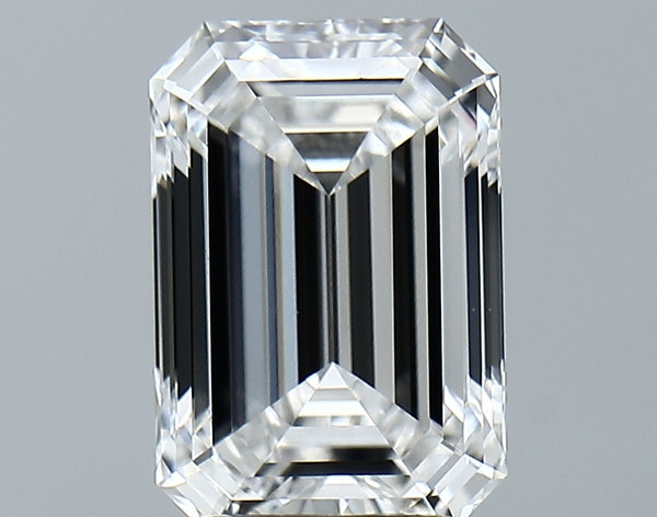 Lab-Grown 3.27 Carat Emerald Cut Diamond color E Clarity VVS2 With GIA Certificate, precious stones, engagement diamonds
