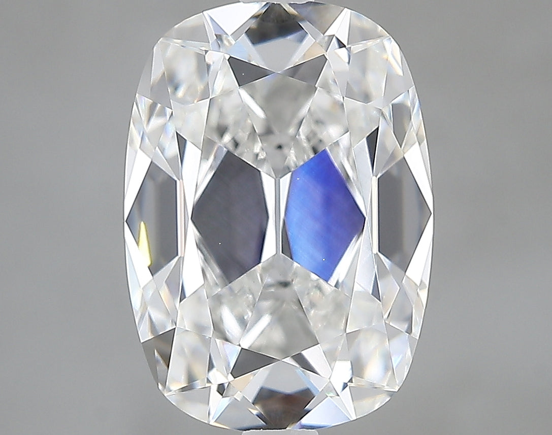 Lab-Grown 3.24 Carat Antique Cushion Cut Diamond color E Clarity VVS2, precious stones, engagement diamonds