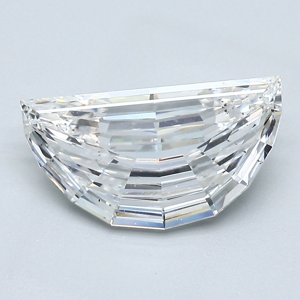 1.58 Carat Half Moon Shape Natural Mined Diamond H Color SI1 Clarity With GIA Certificate, natural diamonds, precious stones, engagement diamonds